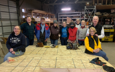 Group Serves with Habitat for Humanity